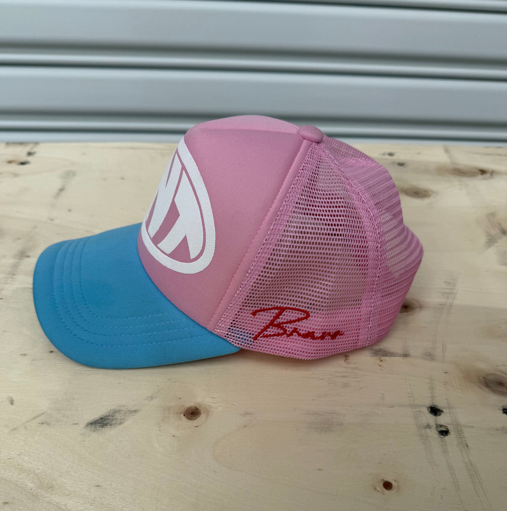 LNT Pink Trucker cap