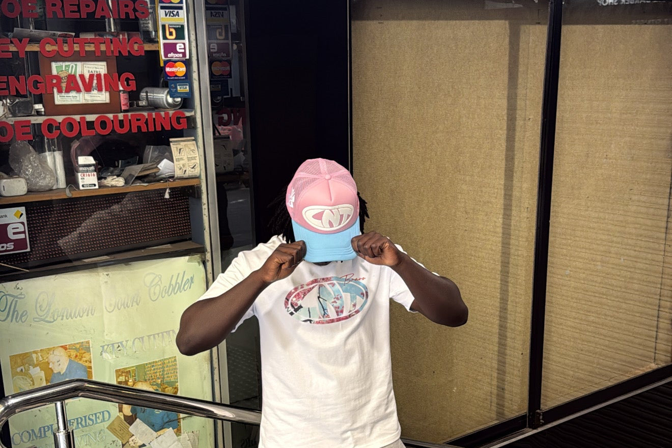 LNT Pink Trucker cap